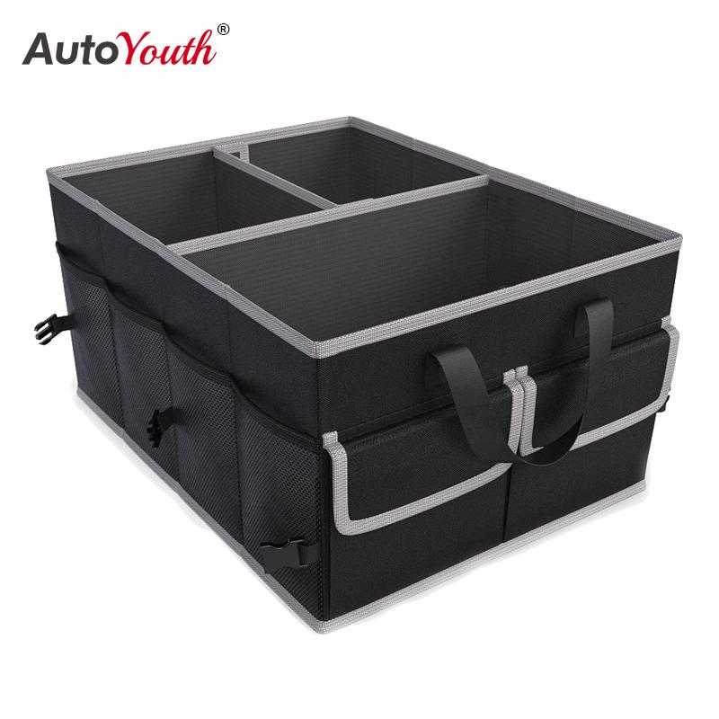 

AUTOYOUTH Car Trunk Storage Bag Folding Multifunction Container Tool Storage Bags Organizer Trunk Box for Universal Car