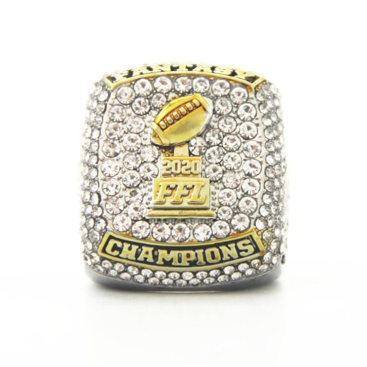 

2020 Fantasy Football Team champions Championship Ring Souvenir Men Fan Gift 2020