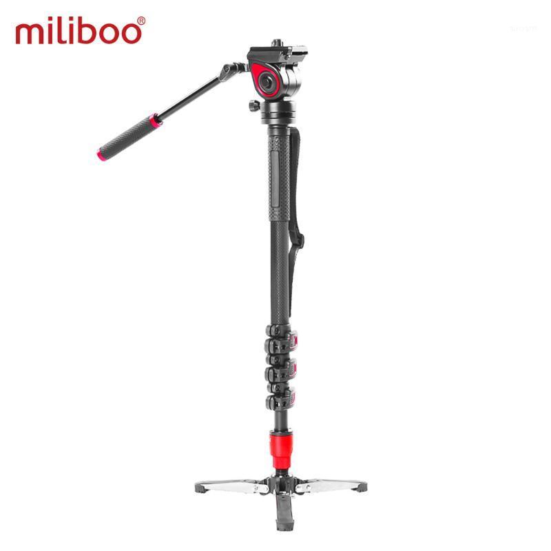 

Miliboo Height 144cm Carbon Fiber Monopod 4kg Load Capacity Max. with Detachable Tripod for DSLR Cameras Smartphone Photography1