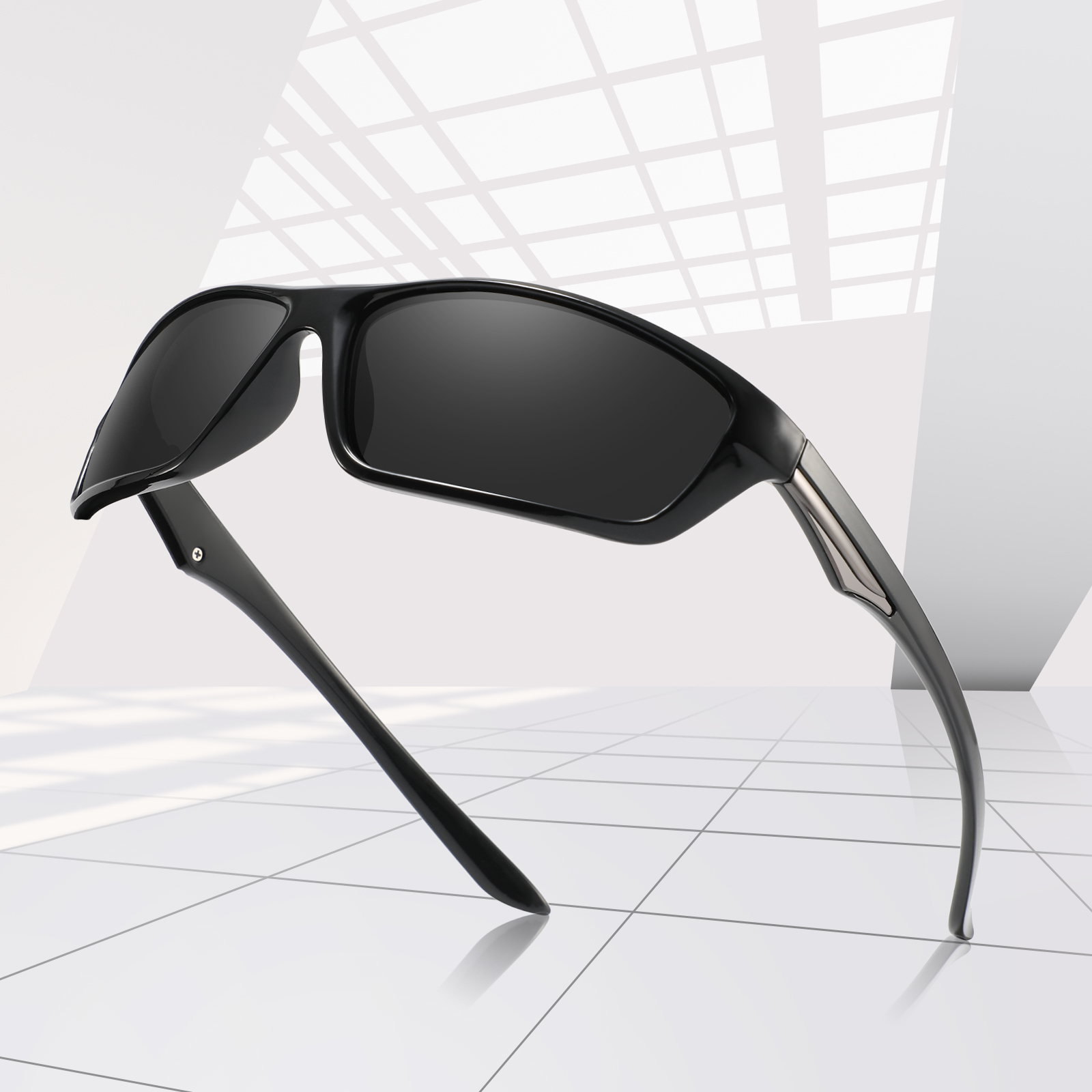 

PARZIN Polarized Sunglasses For Fishing Goggles Camping Hiking Eyewear Brand Designer Sport Sunglasses With Gift Box UV400