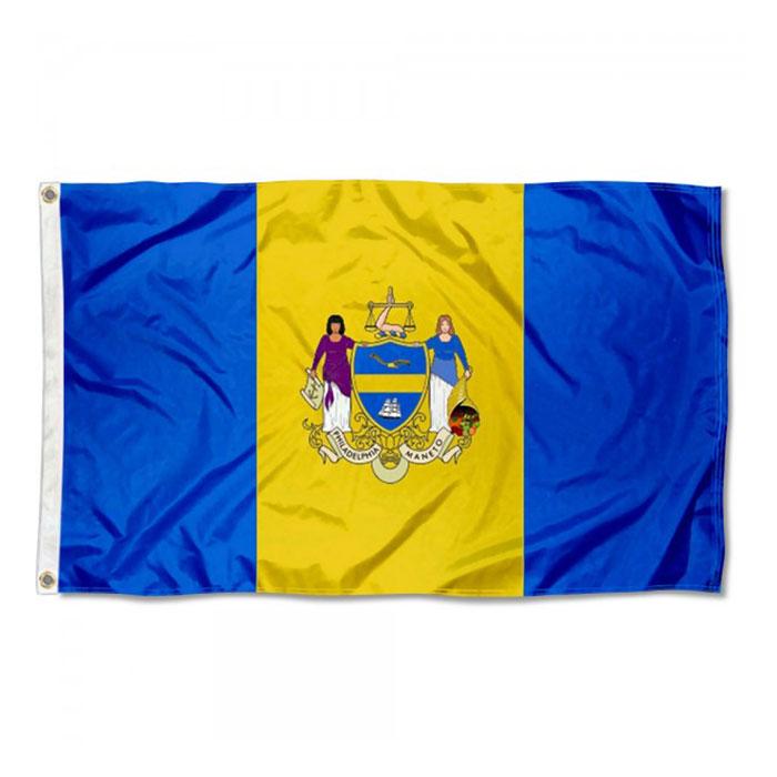 

Philadelphia Flag High Quality 3x5 FT City Banner 90x150cm Festival Party Gift 100D Polyester Indoor Outdoor Printed Flags and Banners