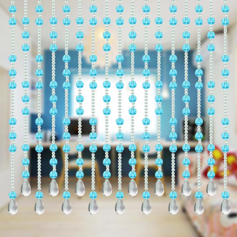 

24 m/lot glass bead curtain Full wear not entanglement home decoration Windows porch partition door curtain crystal, Yellow