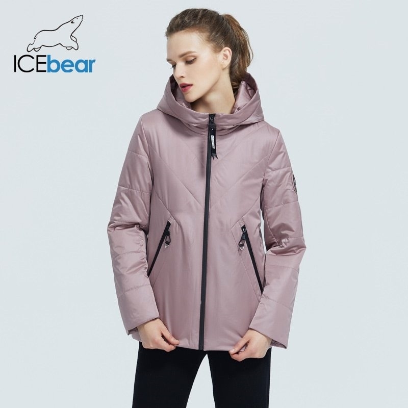 

ICEbear New female Jacket Women Spring Coat Fashion Casual Women Clothing Brand parkaGWC20061I 201120, G402