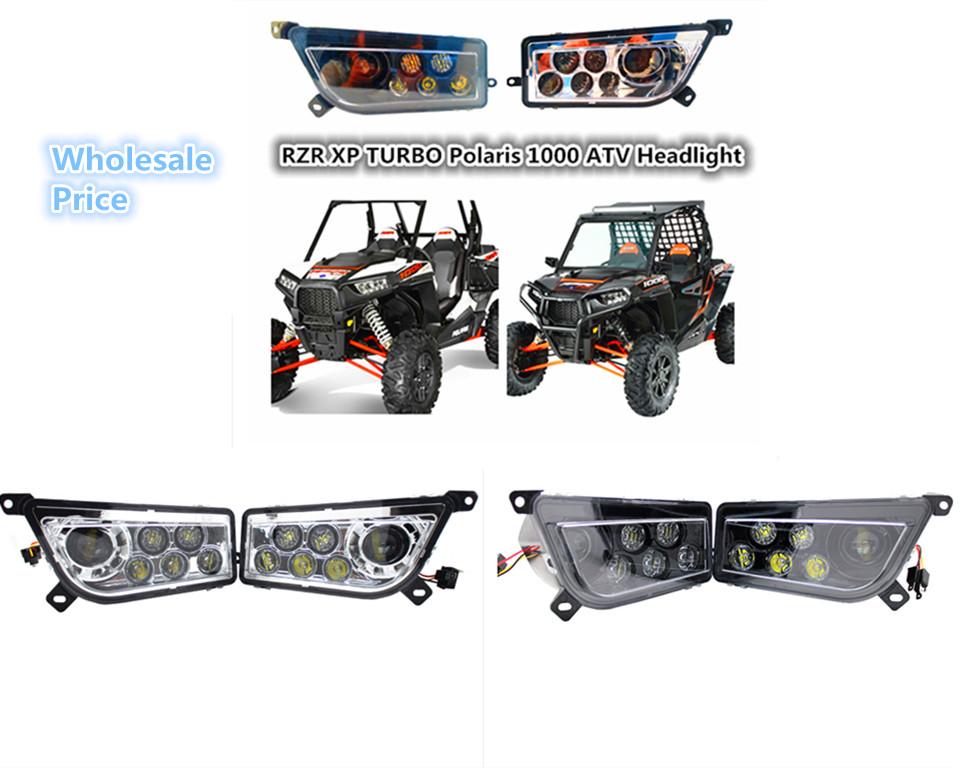 

OEM Left & Right Hand LED Headlight Kit 2014-2020 Polaris RZR XP 1000 2020-2020 RZR 900 2020 XP TURBO ATV UTV LED LIGHT LAMP