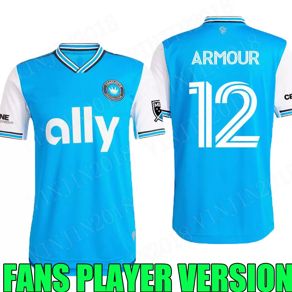 

NEW 2022 Charlotte FC Soccer Jersey Home Blue MLS 22 23 Adults Men Football Shirt Uniform ADAM ARMOUR BRANDT BRONICO ALCIVAR CORUJO FUCHS Mc, Black;yellow