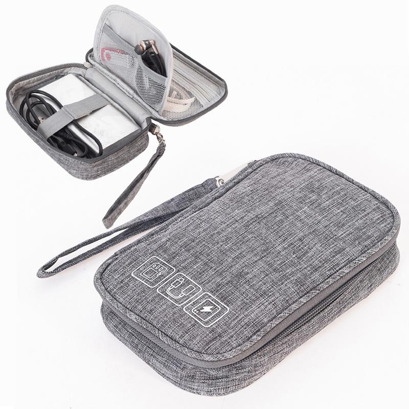 

Portable Electronic Gadgets Storage Bags Charger Data Cable Organizer Bag Carrying Mobile Power Waterproof Hanging Organizers