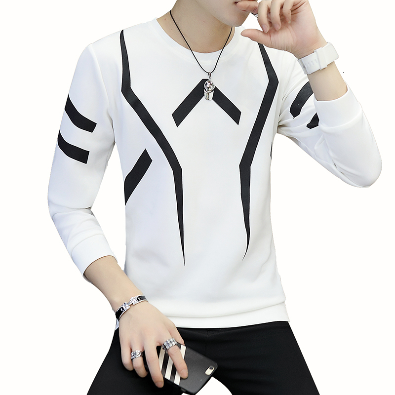 

Men's Fashions Hoodie 2021 Spring Male Sports Shirt Handsome Clothes Quality I9uu, Black