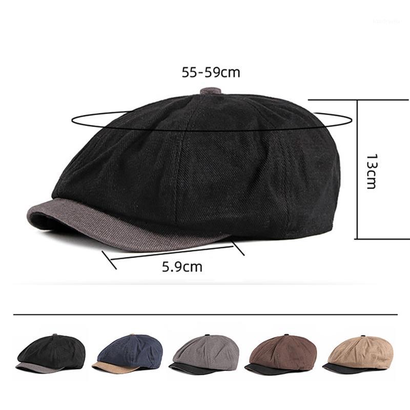 

Men Sports Hiking Cotton Octagonal Outdoor Camping Running Caps Beret Cap Adjustable Sunshade Peaked Hat Hot 23L1, Black