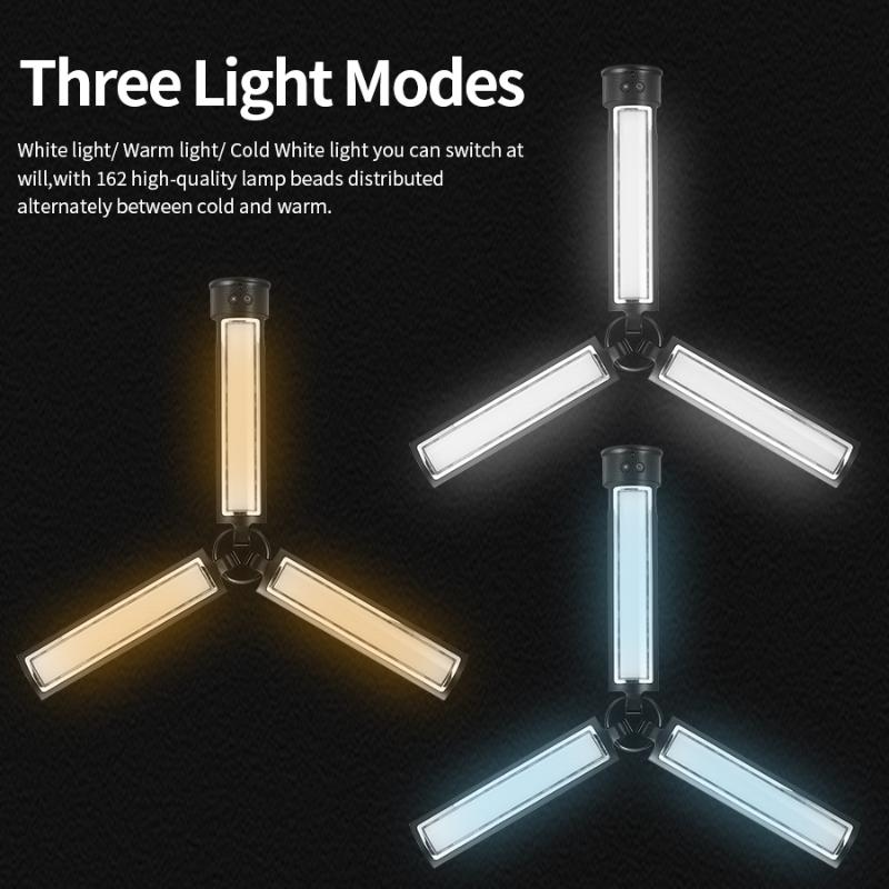 

Mamen KM-03pro Mini Portable Video Light Foldable Handheld Fill Light Multiple Scenes Innovative Design Photography Lighting