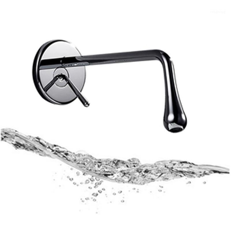 

Black white silver basin faucet with cold and hot copper in bathroom of simple Hotel1
