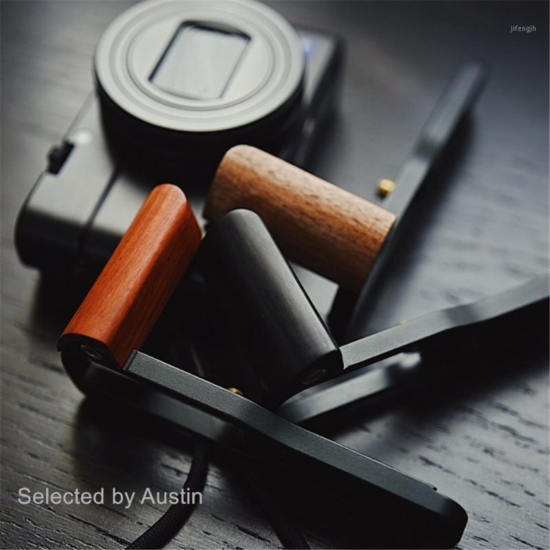 

Wooden Hand Grip Bracket Base L Plate For SONY RX100 VII RX100 M7 M6 RX DSC1