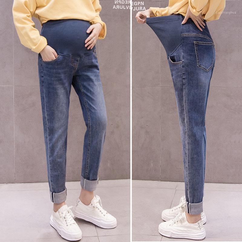 

Boy Friend Jeans Maternity Pants For Pregnant Women Trousers Casual Loose High Quality Jeans Pregnancy Pants Maternity Clothing1, Black