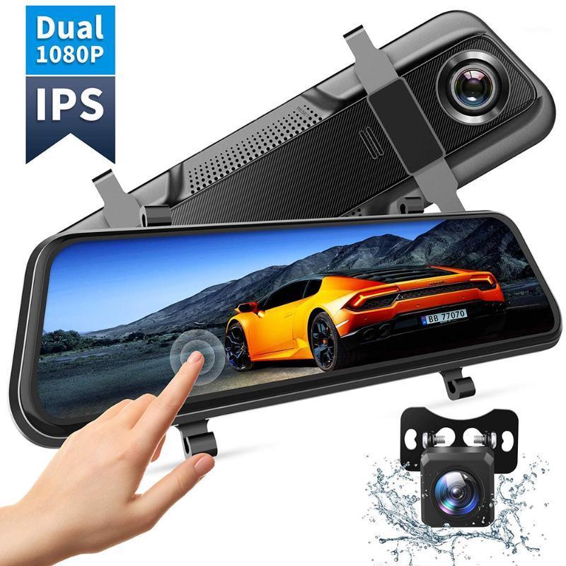 

VanTop H609 Dual 1080P Mirror Dash Cam 10" IPS Full Touch Screen Waterproof Backup Rear View Camera Night Vision Parking Monitor1