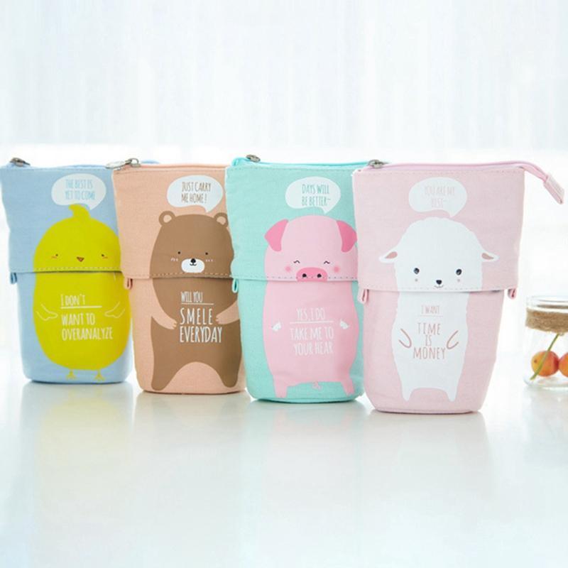 

Cute Cartoon Pattern Napkin Bag Canvas Purse Holder Organizer Storage Bags with Zipper Travel Napkins Towel Pouch Pad Holder1