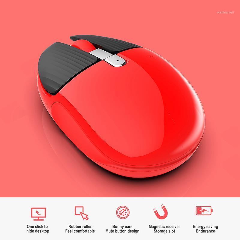 

Wireless Mouse Silent Computer Mouse 1600 DPI Ergonomic Mause Noiseless Sound Rechargeable PC Mice Mute Wireless Mice for Laptop1
