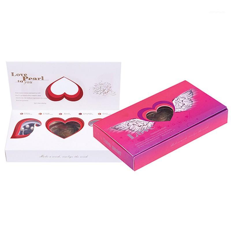 

New Dropshipping 1 Set Gift Box Pearl Box Women Men Gift Packet Jewelry Necklace Earring Valentine's Girl1