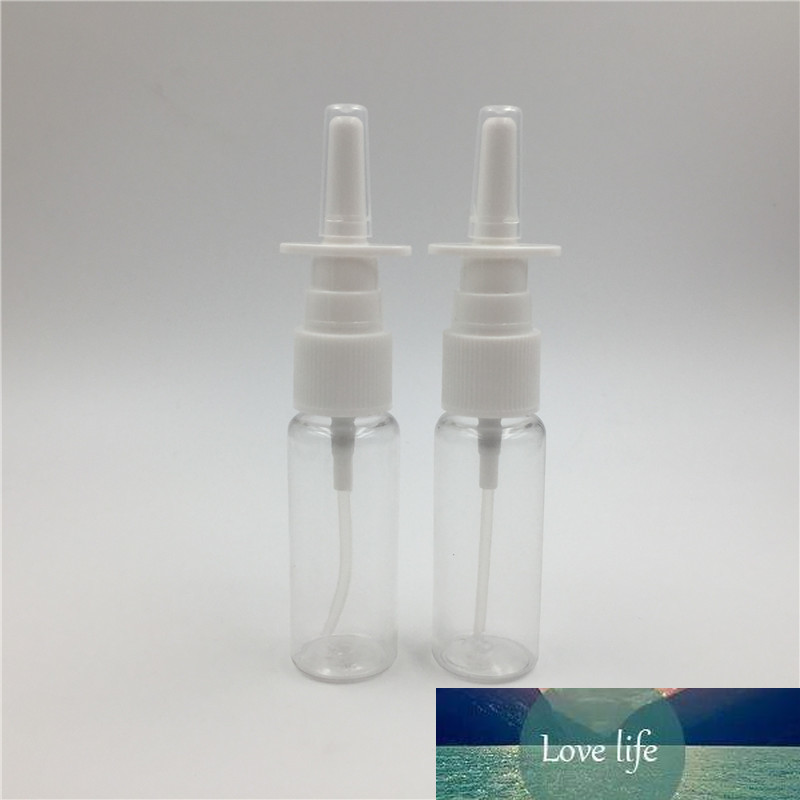 

10pcs 20ml PET Clear Fine Nasal Mist Spray Bottle with Fine Nasal Sprayer Pump 18/410
