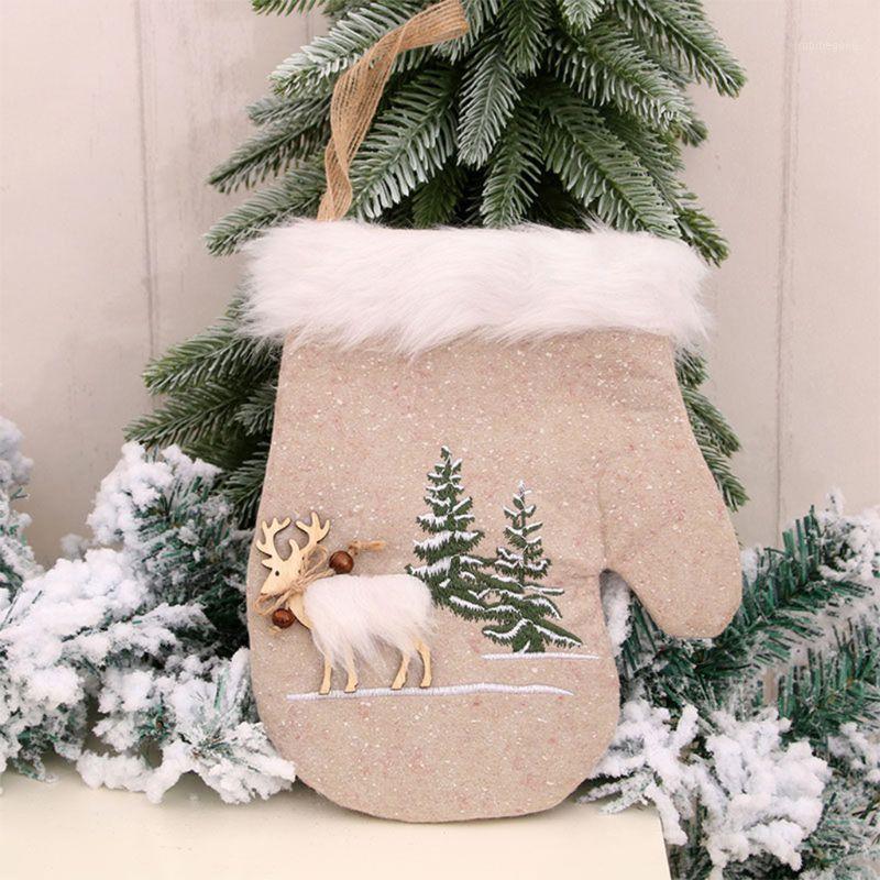 

Christmas Xmas Tree Hanging Party Tree Decor Santa Stocking Sock Gift Candy Bags E7CB1