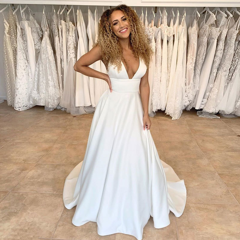 

2021 New Dress, Wedding Dress JSI7, Ivory white