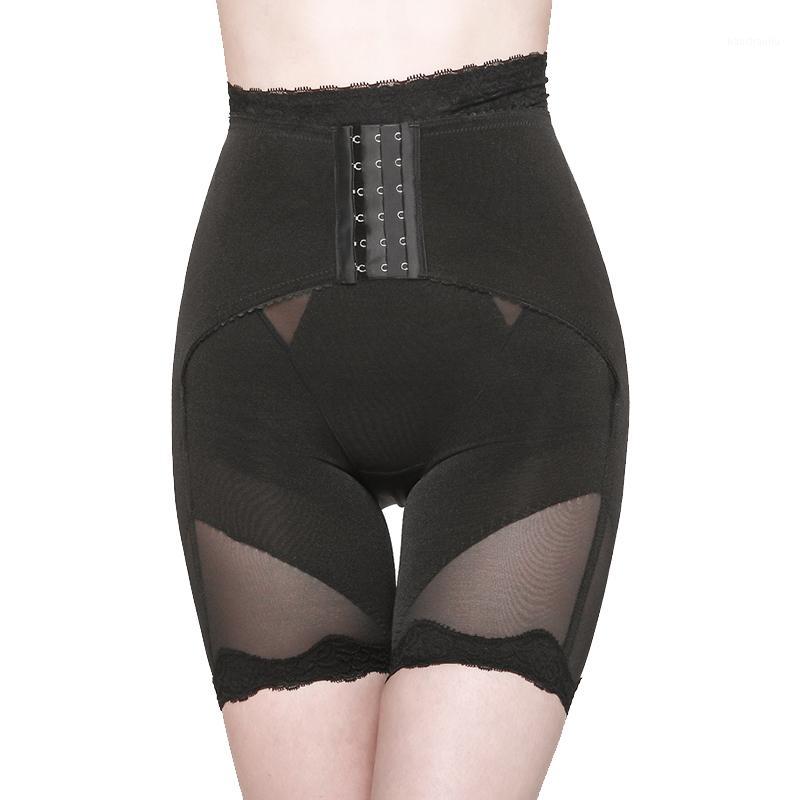 

Postpartum High Waist Aben Pants Thin Mesh Yarn Breathable Shaping Pants Aben and Hip Shaping Black M1