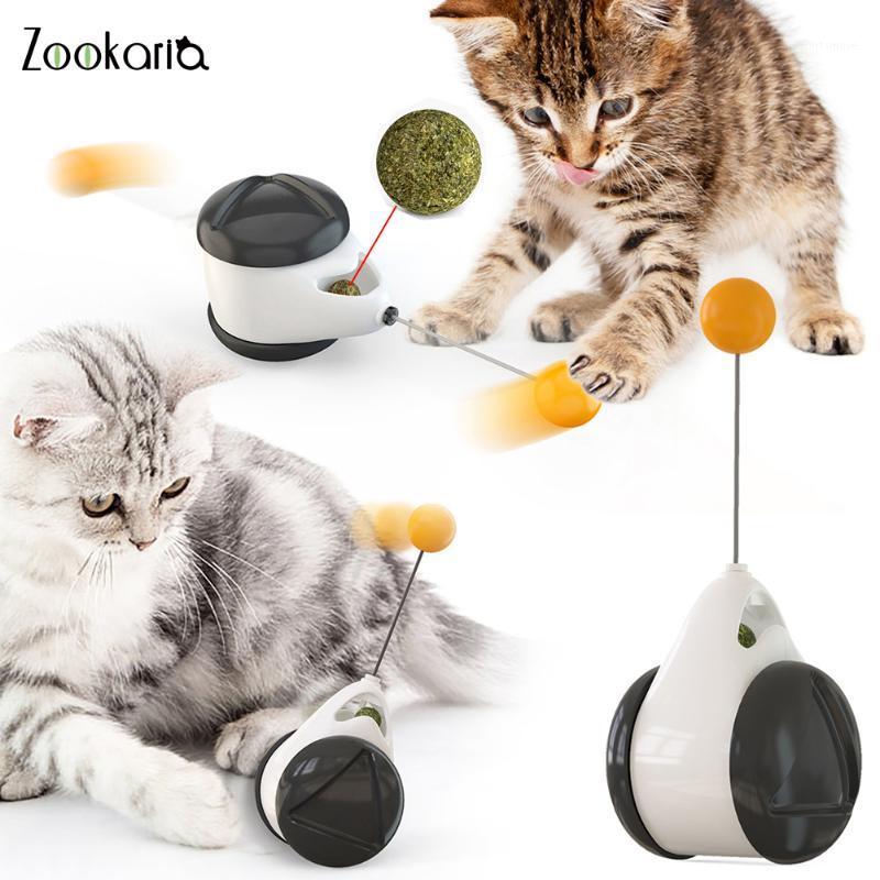 

Intelligent Cat Toy with Wheels Automatic No Need Recharge Cat Toys Lrregular Rotating Mode Funny Exercise Toy Catnip1