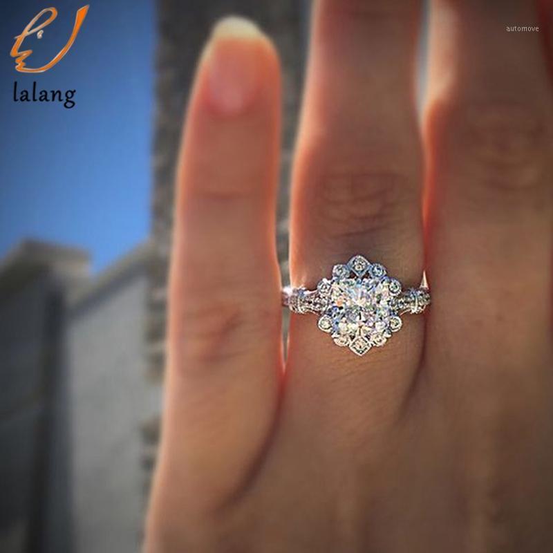 

Zircon Square Close Ring Women Engagement Jewelry Ring Princess Style Geometric1