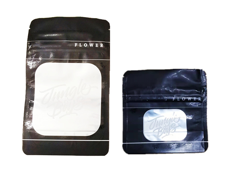 

jungle boys mylar bag 7g 3.5g with label stickers childproof resealable zipper edibles packaging container airtight hot in france UK custom OEM