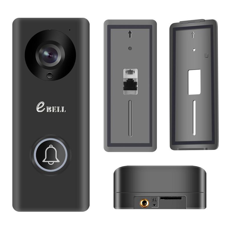 

2MP 1080P Wireless WIFI IP Doorbell 150 Degree Wide Angle Video Door Phone