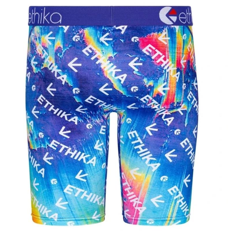 

Ethika Men Beach Pants Casual Shorts Fashion Printed underpants Summer designer Mini Leggings Quick dry Men Swimming pants Plus Size4343, Multi