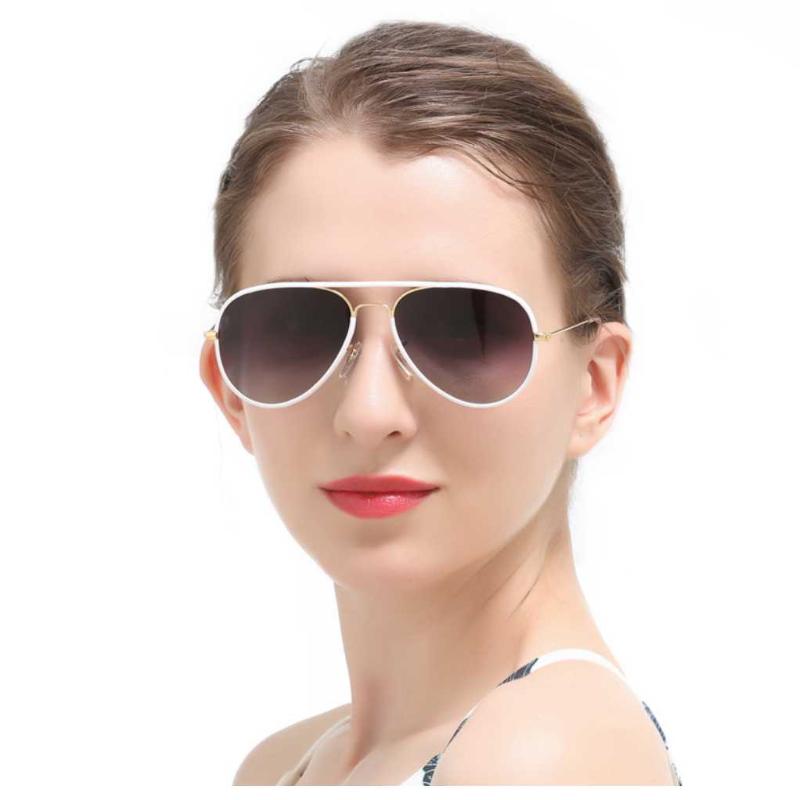 

Luxury Designer Brand Real Polarized Sunglasses Women Pilot Eyewear Sun Glasses Feminino UV400 Dropshipping Accept