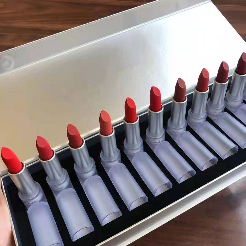 

Makeup 12pcs/set Lipstick 12colors Matte Lip Gloss Lips Lustre liquid Lipstick natural long lasting waterproof lipgloss Cosmetics