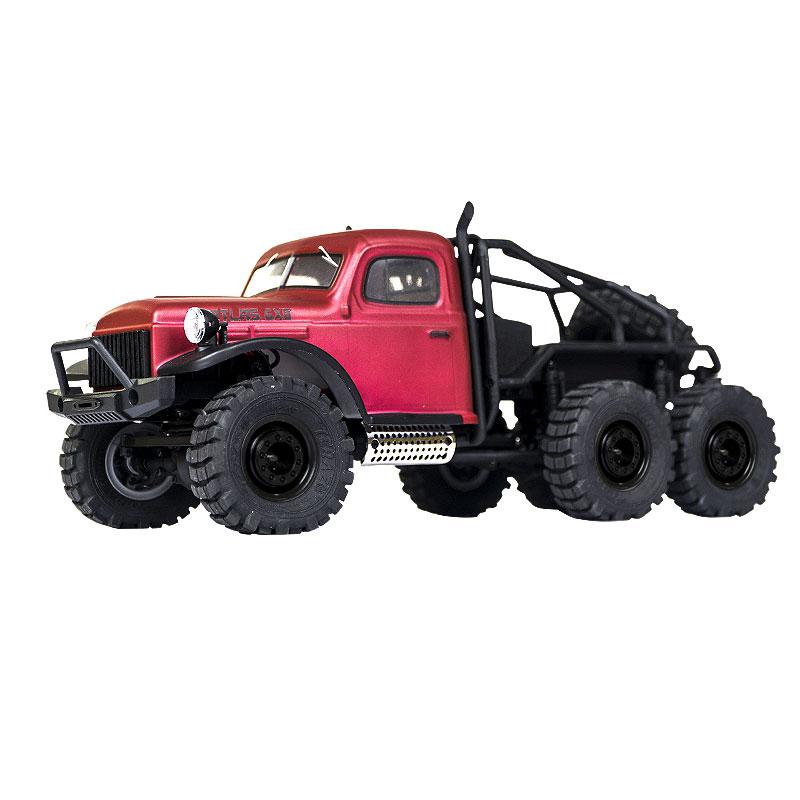 

JJRC FMS Atlas RC Car 1:18 6X6 Rock Crawler Remote Control Car Off Road Car Waterproof RC Vehicles RTR Model with LED Light