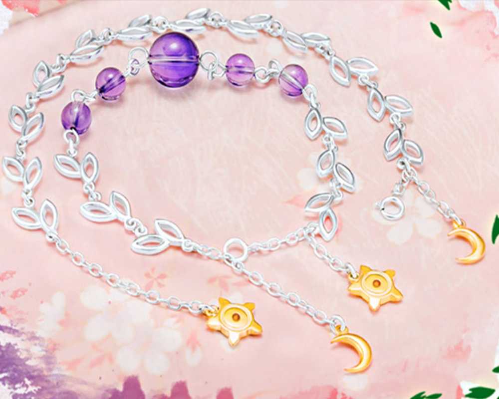

Yuri The Legend of Qin Priestess of Birth Winged godsend woman bracelet jewelry high quality fashion new year Gift