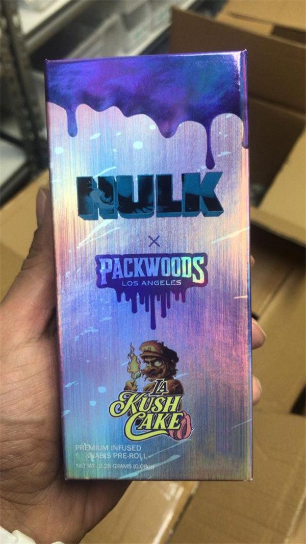 

Packwoods 2 gram flower hand roll blunt with package Preroll Joint Packaging ship from USA