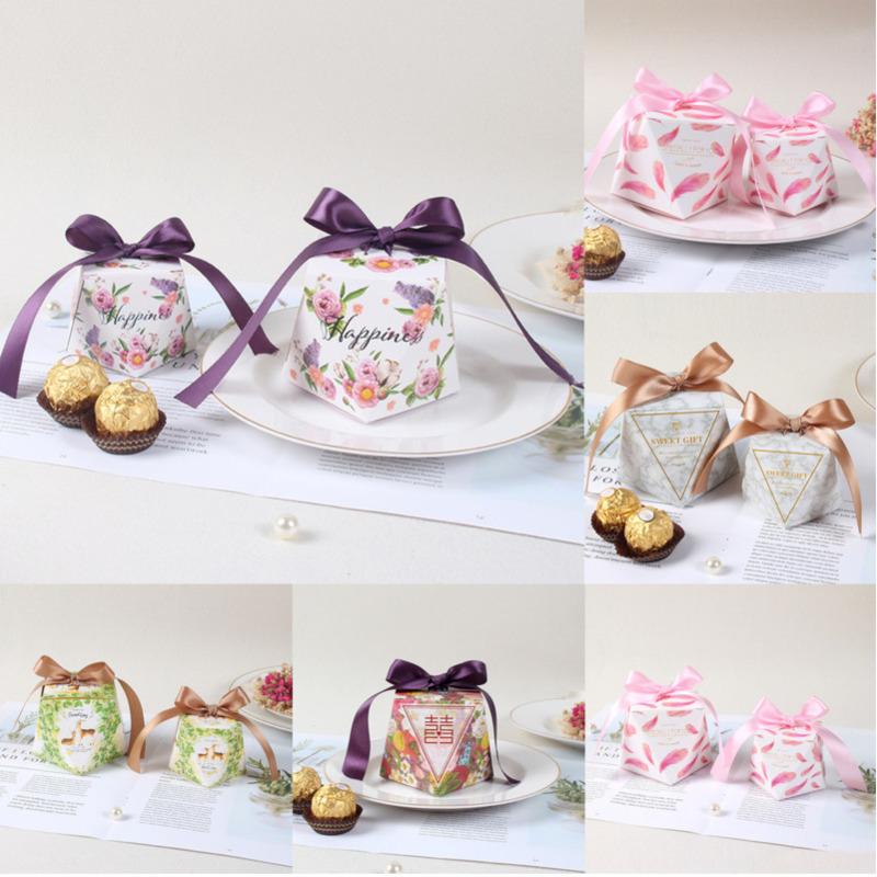

Candy Boxes Multicolor Wedding Favor Box and Bags Gift for Wedding Baby Shower Birthday Guests Favors Event Party Decor