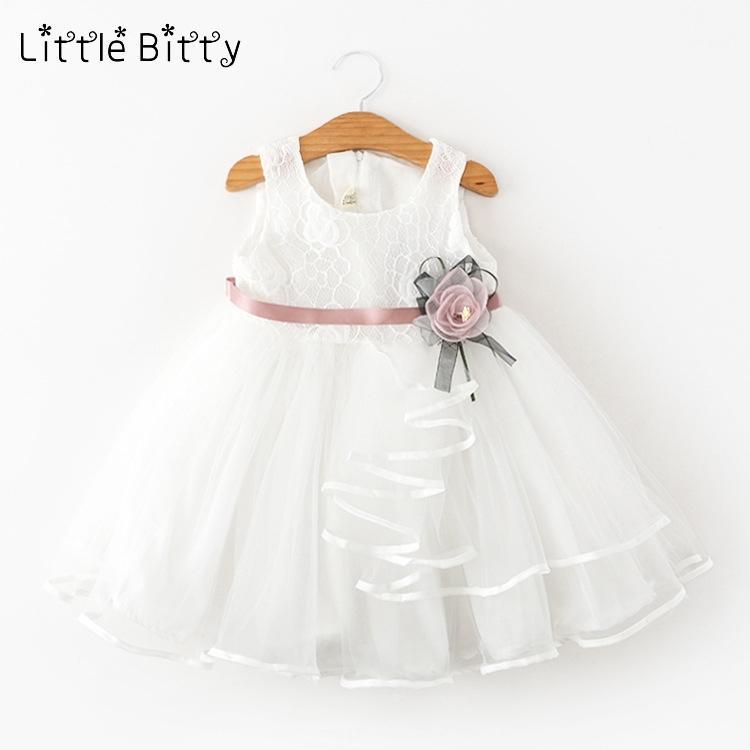 

New Summer Baby Girls Floral Dress Kids Party Wear Princess Dresses Girl Weeding Dress for 1-5Years Kids Clothes Summer1, Dx20-2