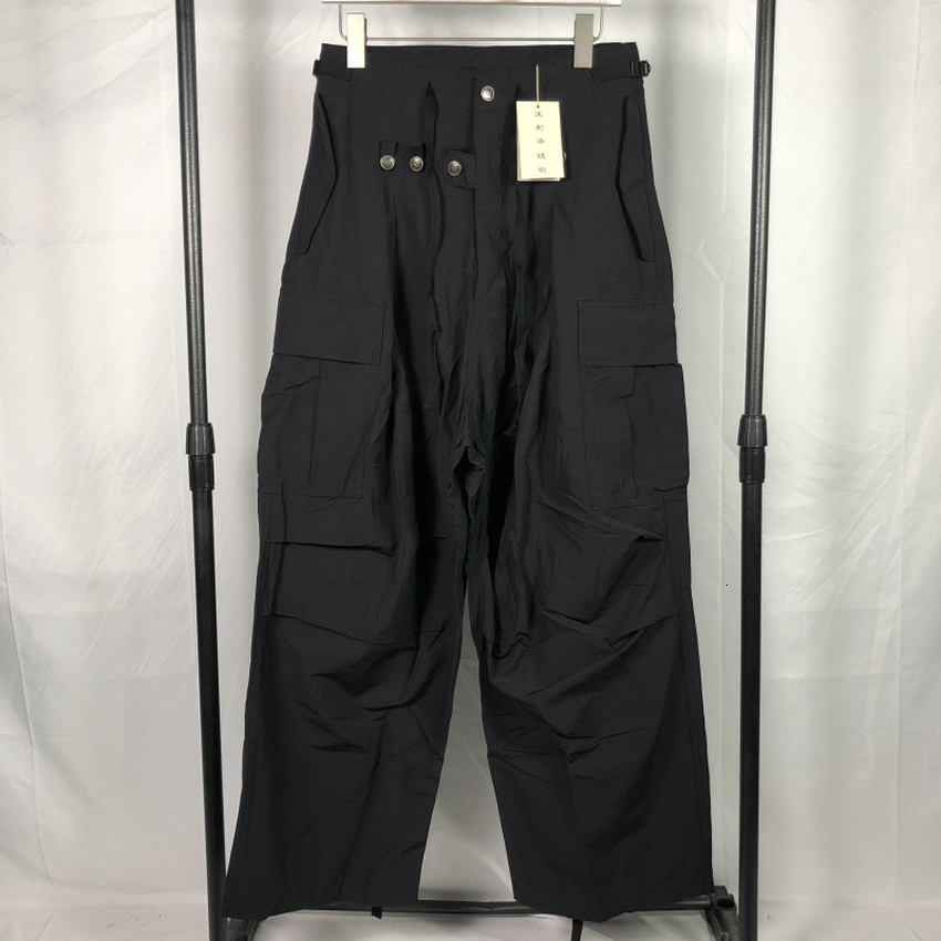 

2021 New Overalls Women Joggers Cargo Kapital Sweatpants Trousers Jogging Pants Men Streetwear Bltm