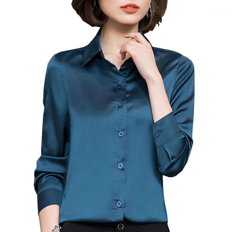 

Fashion blouse women 2020 women long sleeve solid black womens tops and blouses plus size shirts female clothes 2245 501