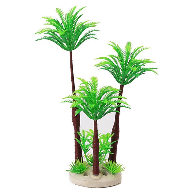 

1pc Artificial Underwater Plant Realistic Artificial Aquatic Plant Fish Tank Decor Home Decor, Green