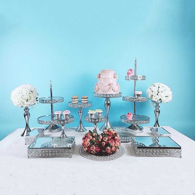 

Other Bakeware 3pcs-19pcs Stand Wedding/Party Table Accessories Garden Outdoor Party Babyshower Kids Birthday Decorations