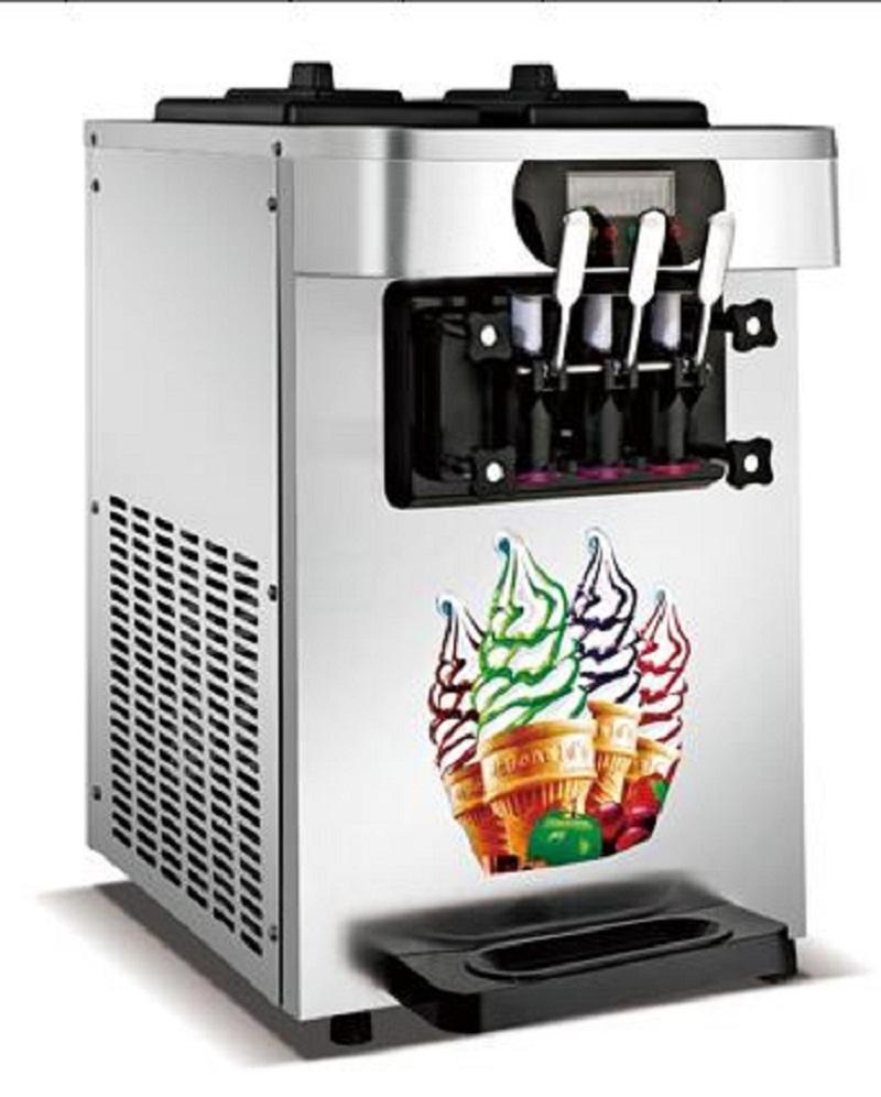 

Factory supply commercial use 3 flavor 18 L ice cream cup soft machine for sale