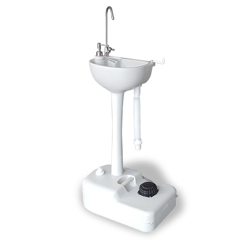 

Portable Foot Pump Camping Sink Hand Wash Basin Stand For Outdoor Camping Picnic Site Workshop Isolation Hand Wash Station