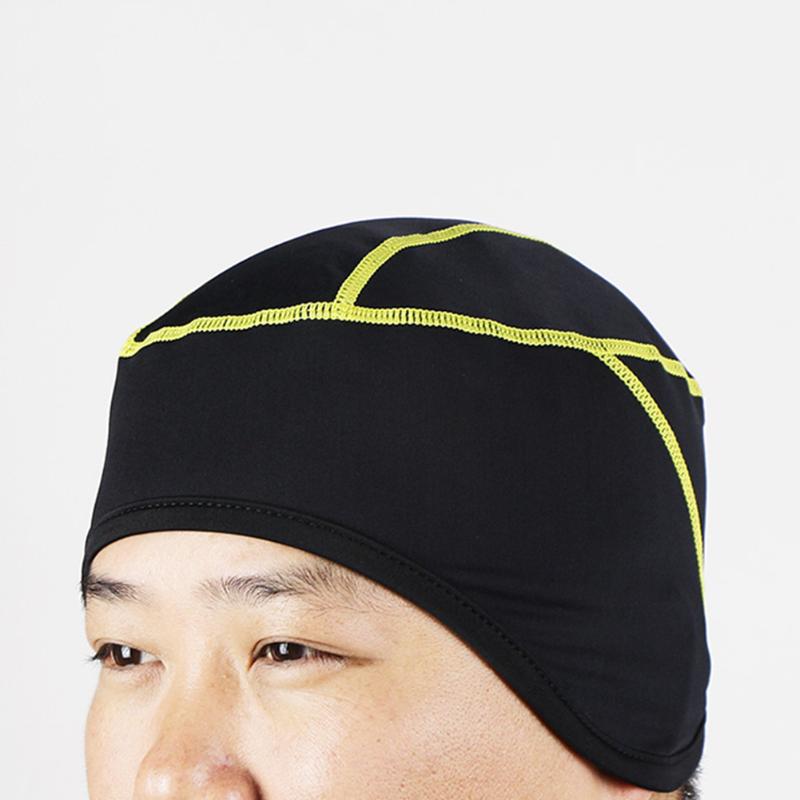 

Sport Elastic Winter Windproof Sweat Absorbent Polyester Fashion Running Warm Free Size Cycling Cap