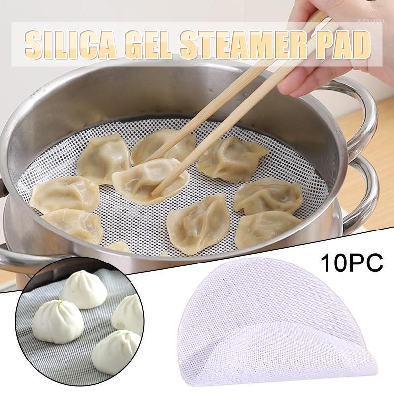 

* Silicone Steamer Mat Silicone Steamer Paper Steam Bun Head Steam Head Bread Mat Utensilios De Cocina Kitchen Accessories1