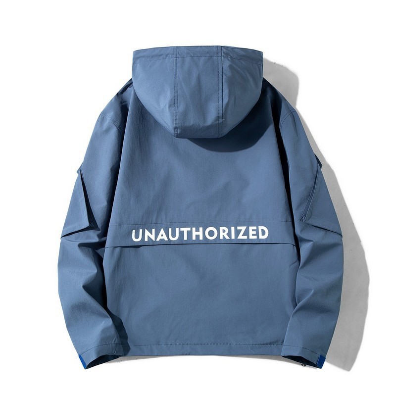 

2021 Men's Cargo Spring and Fall New Fashion Sweater Cute Male Casual Jacket Attacked C097, Red