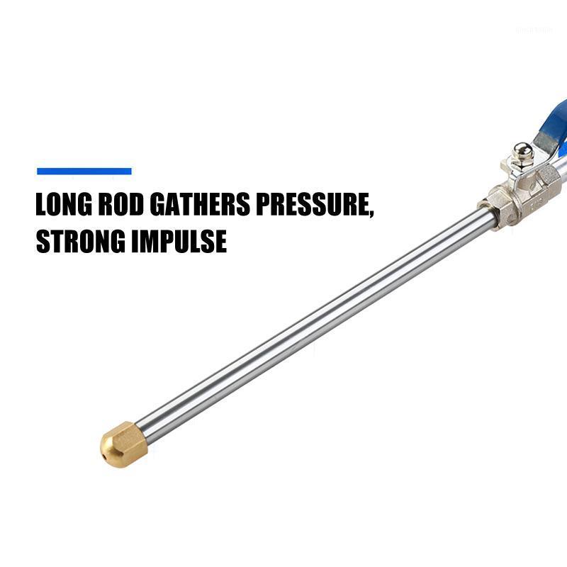 

High Pressure Water Sprayer Washing Device Car Washer Spray Metal Water Device Car Washing Tools Garden CLH1, Blue
