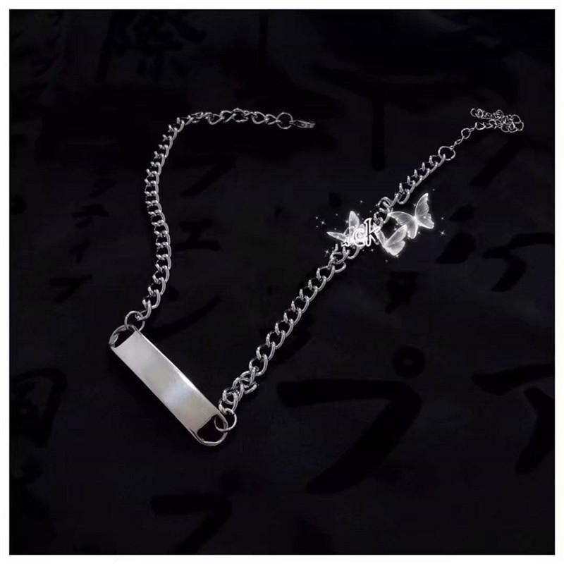 

Stainless Steel Punk Gothic Geometric Square Chocker Short Neck Chain Necklace For Personality Egirl Women Party Hot Jewelry