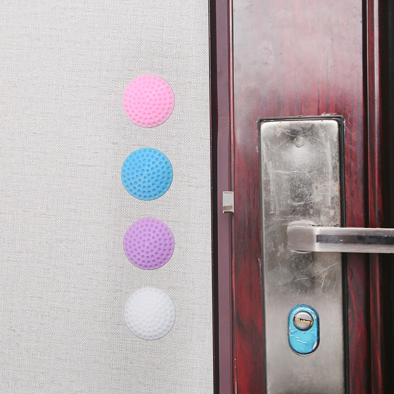 

Door Pads Rubber Door Stopper Self Adhesive Wall Protectors Anti-collision Crash Silent Door Handle Protective Pad