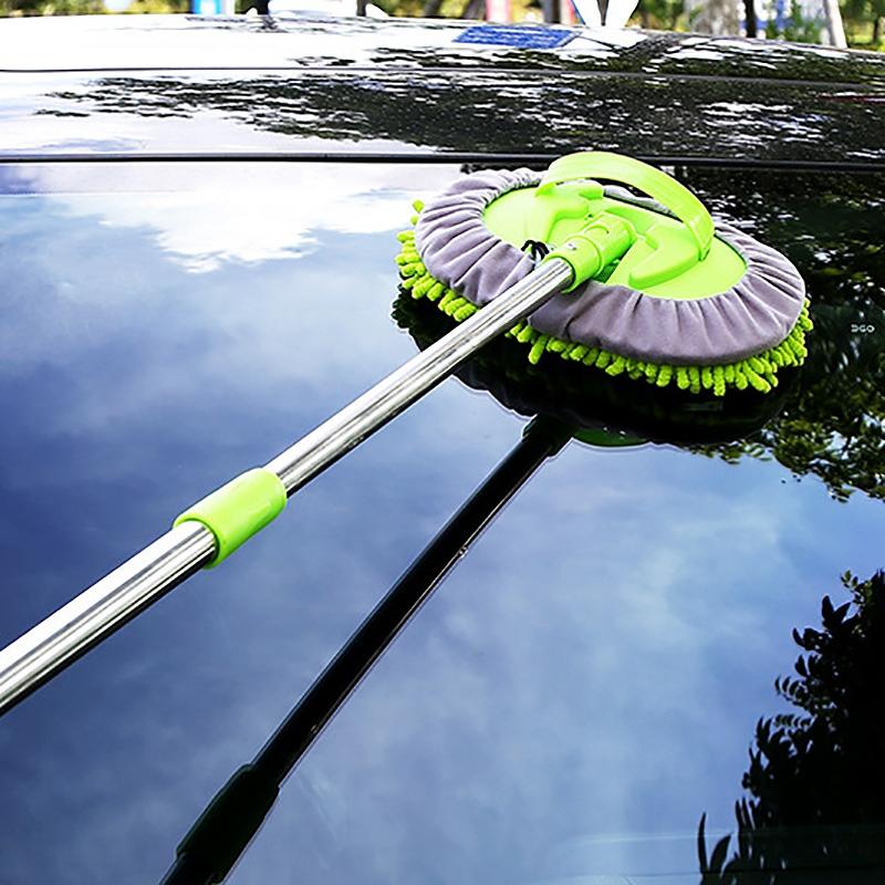 

2 In1 Adjustable Soft Car Wash Brush Care Mop For Washing Your Car Truck RV Care Maintenance Accessories