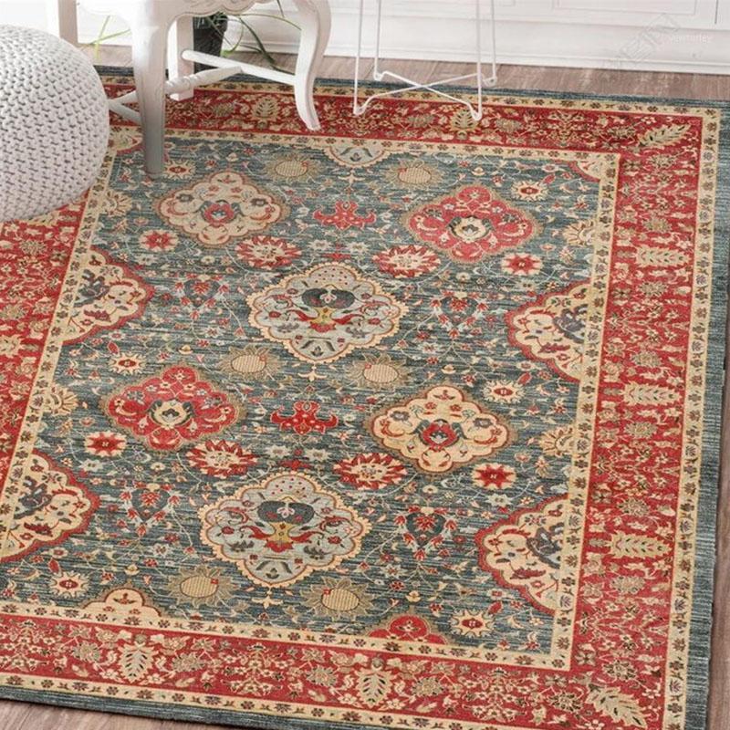 

Vintage Moroccan Carpets Living Room Rug Bedroom Home Decor Large Sofa Coffee Table Rug Style Study Room Ethnic Floor Mat1, 14